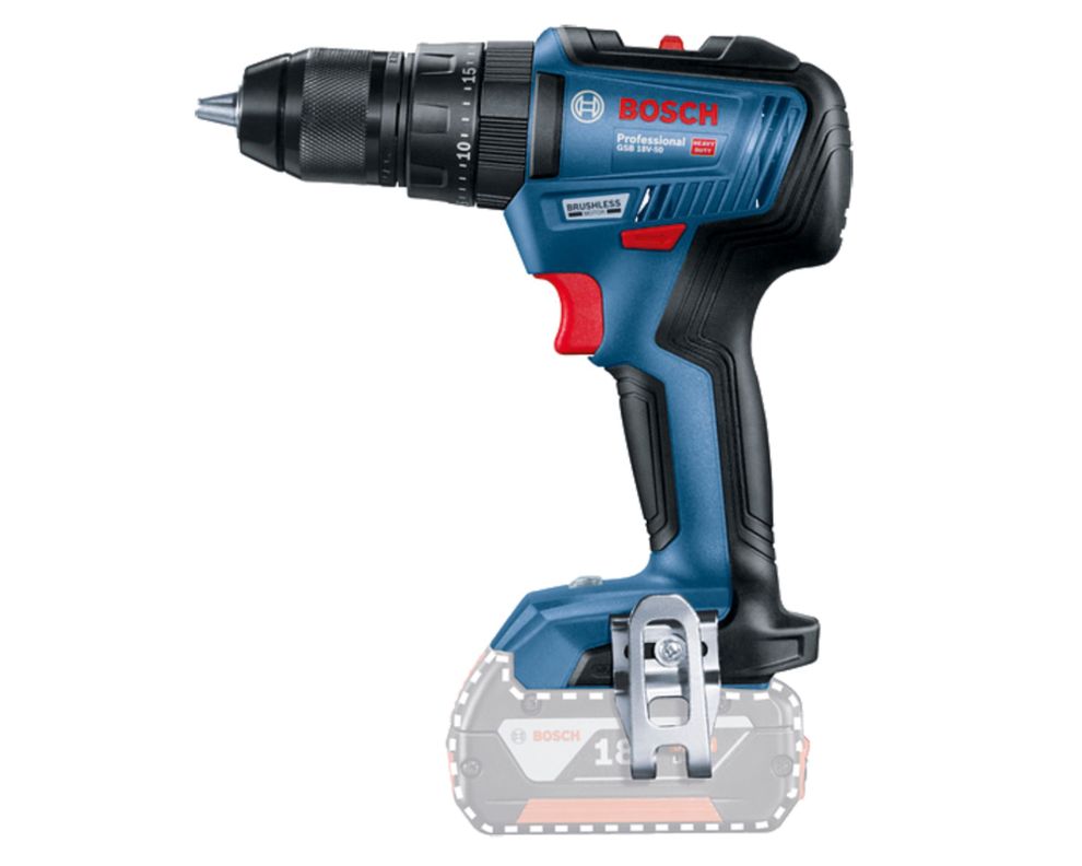 Taladro atornillador inalámbrico 1/2'' 18V GSB 18V-50 Bosch.-0