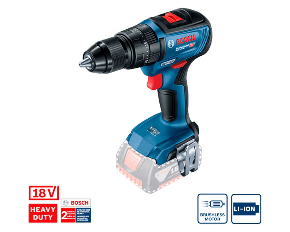 Taladro atornillador inalámbrico 1/2'' 18V GSB 18V-50 Bosch.-2