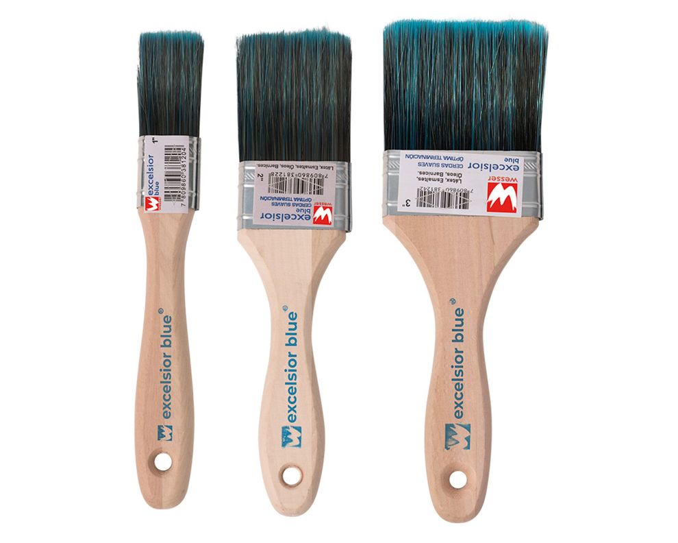Brocha 3 piezas Blue Excelsior-0
