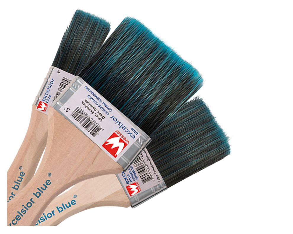 Brocha 3 piezas Blue Excelsior-1