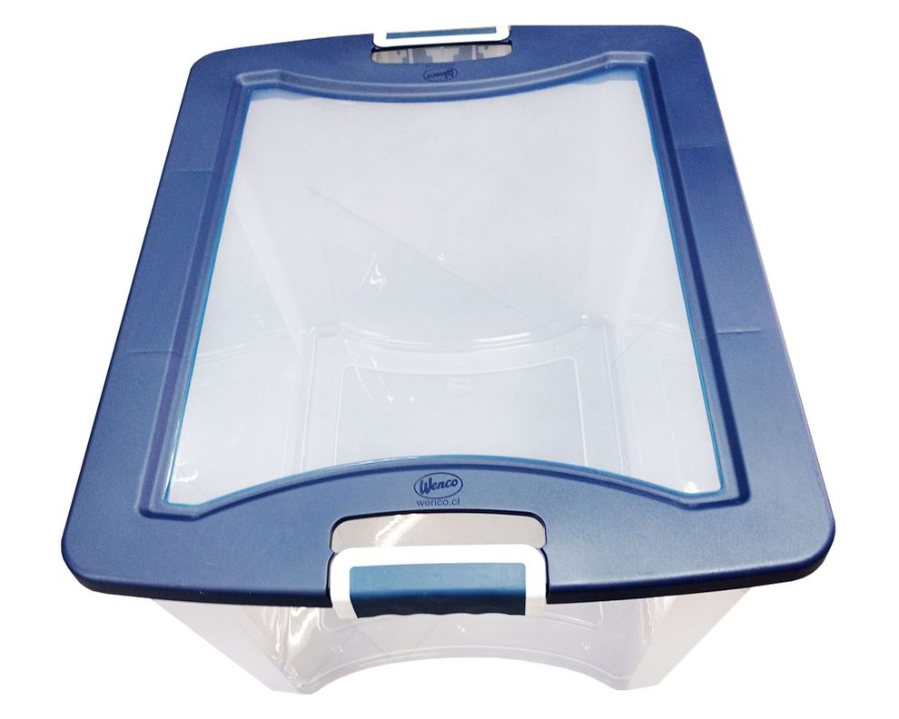 Caja organizadora 71 litros Clarity Wenco.-0