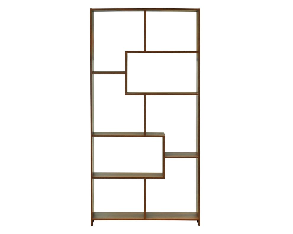 Librero Puzzle nogal Mobikit-0