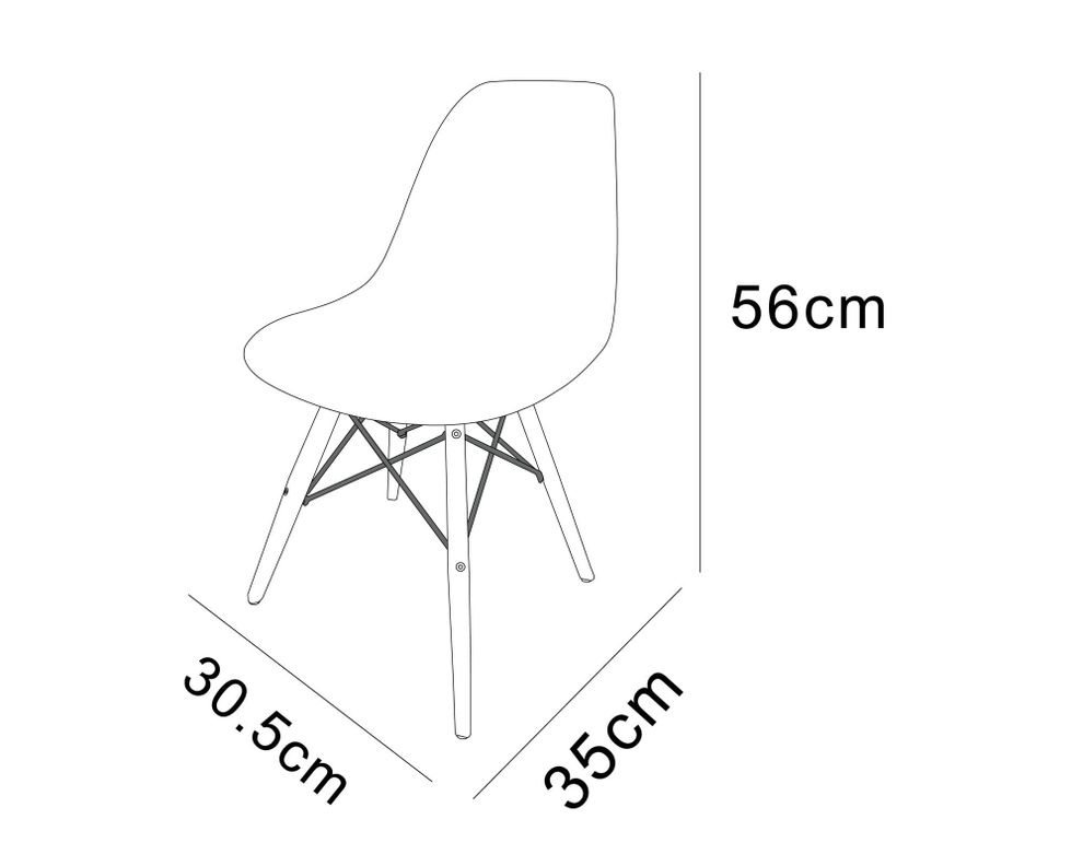 Silla Mini atril celeste M+Design-6