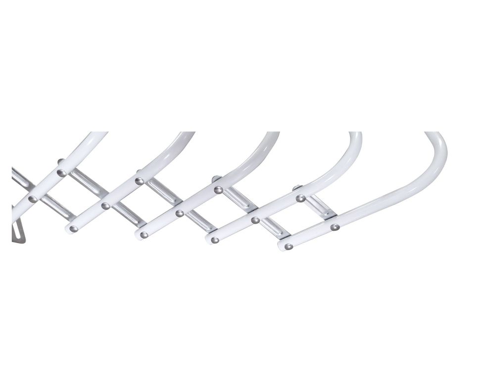 Tendedero plegable 60 cm blanco Cotidiana.-2