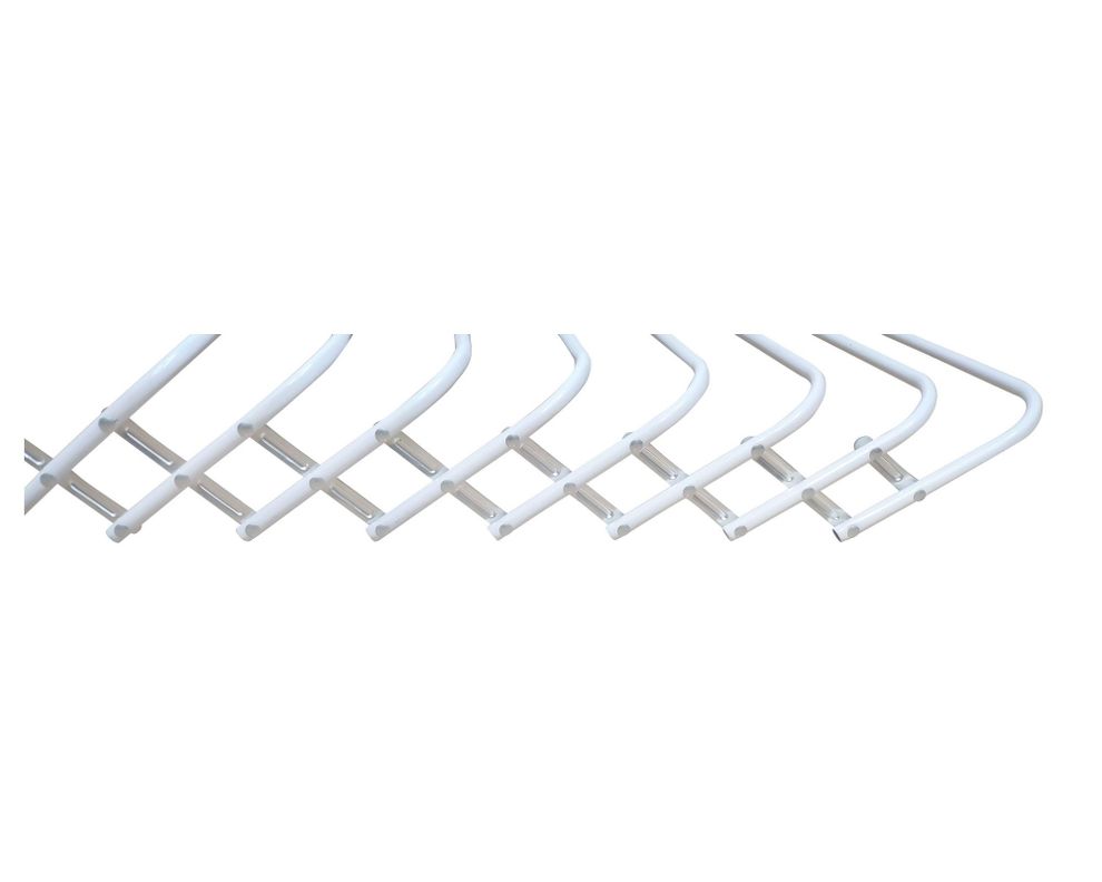 Tendedero plegable 80 cm blanco Cotidiana.-2
