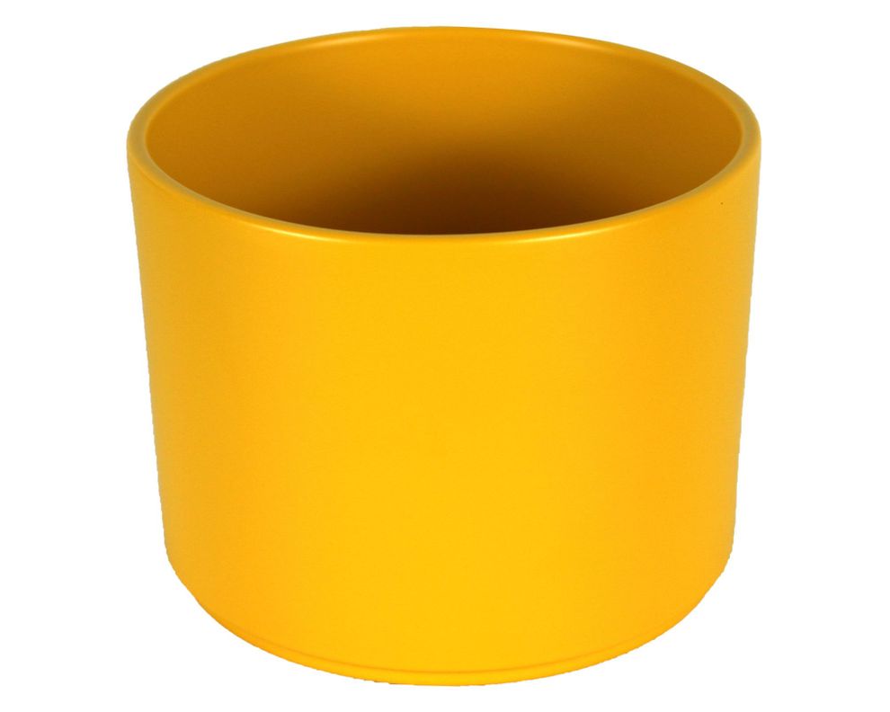 Macetero 16.8 cm Hanover mostaza Japi-0