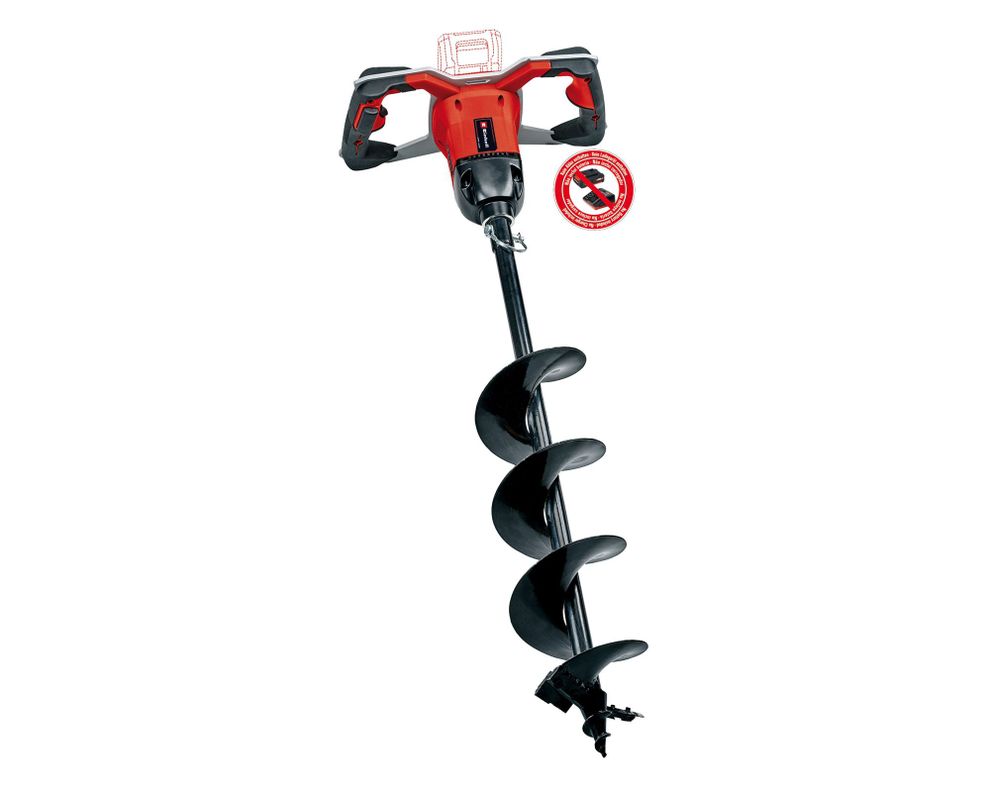 Ahoyador de tierra inalámbrico 18V GP-EA 18/150 Li BL-Solo Einhell-0
