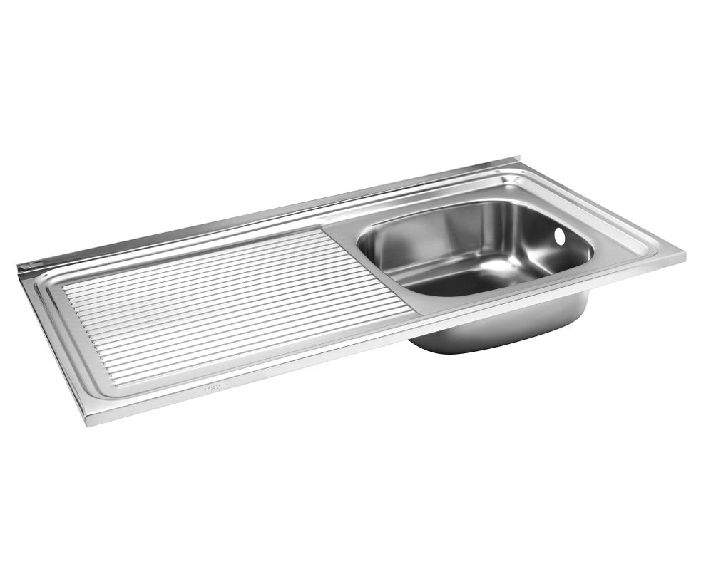 Lavaplatos sobreponer izquierdo inox Teka-5