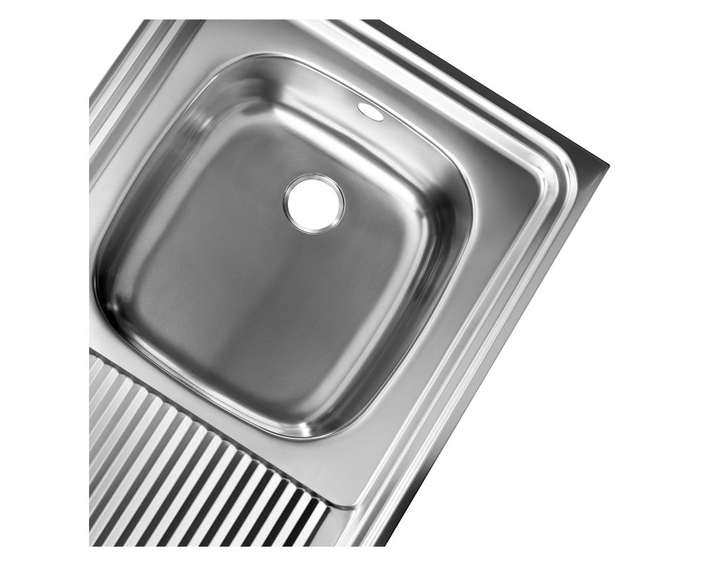 Lavaplatos sobreponer izquierdo inox Teka-6