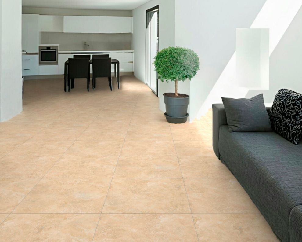 Gres porcelanico 61x61 cm Mineral Stone beige 1.48 m2 Celima.-1
