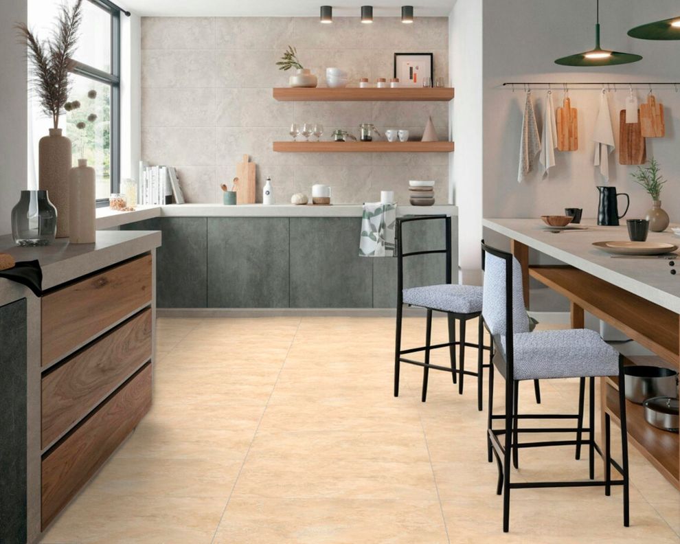 Gres porcelanico 61x61 cm Mineral Stone beige 1.48 m2 Celima.-2