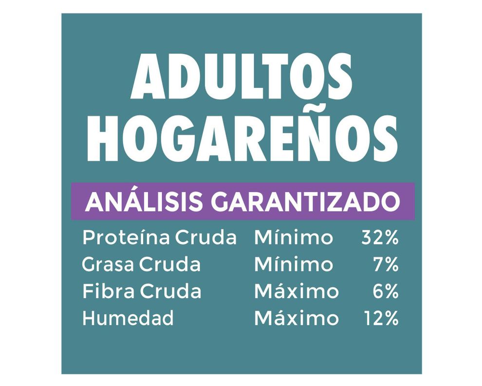 Alimento seco gatos 1 kg Hogareños salmón y pollo Champion Cat.-1