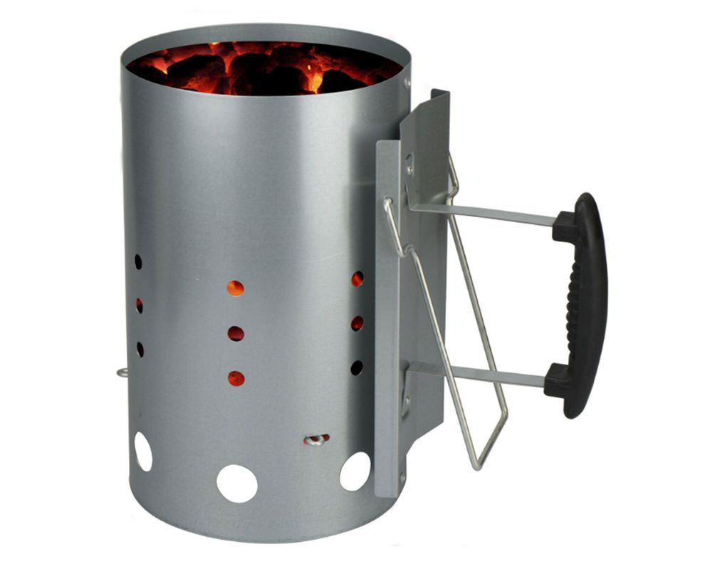Iniciador fuego 30 cm acero inoxidable-0