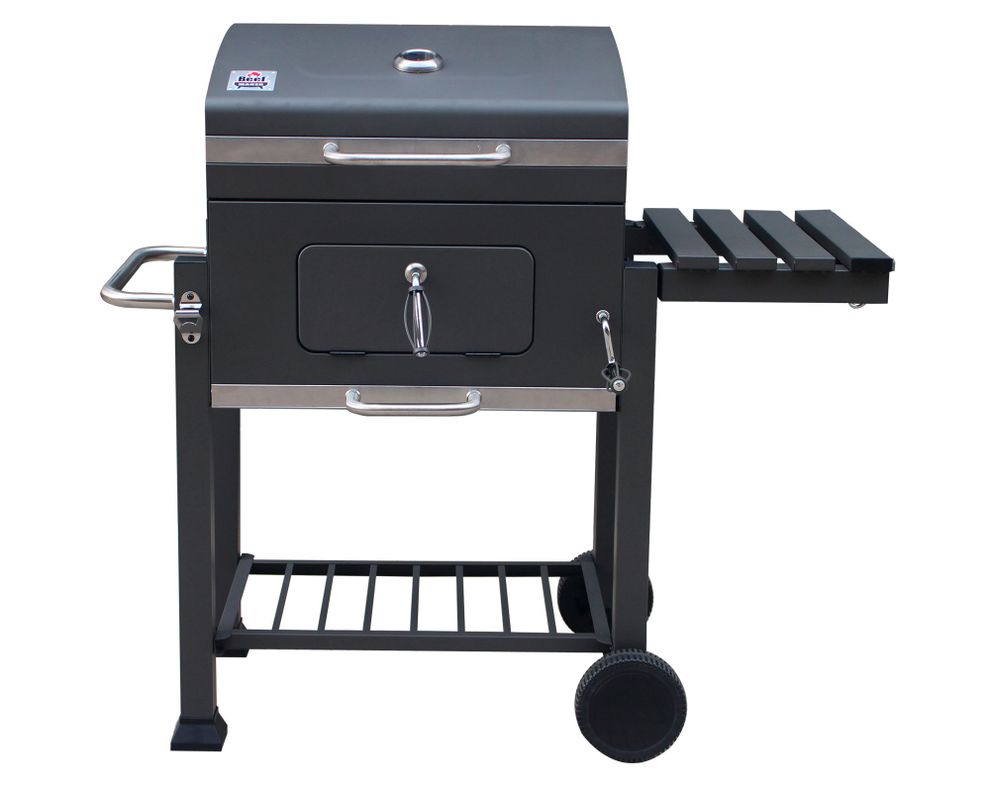 Parrilla a carbón Square negro-0