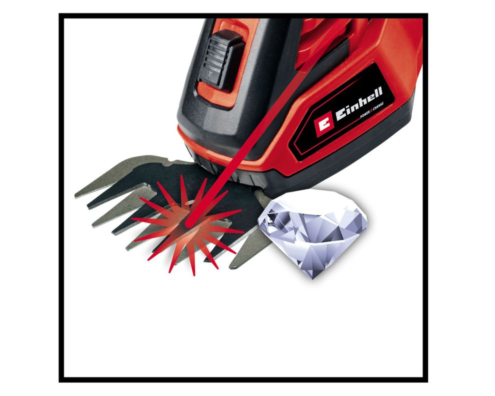 Tijera y recortabordes inalámbrica 18V GE-CG Einhell-3