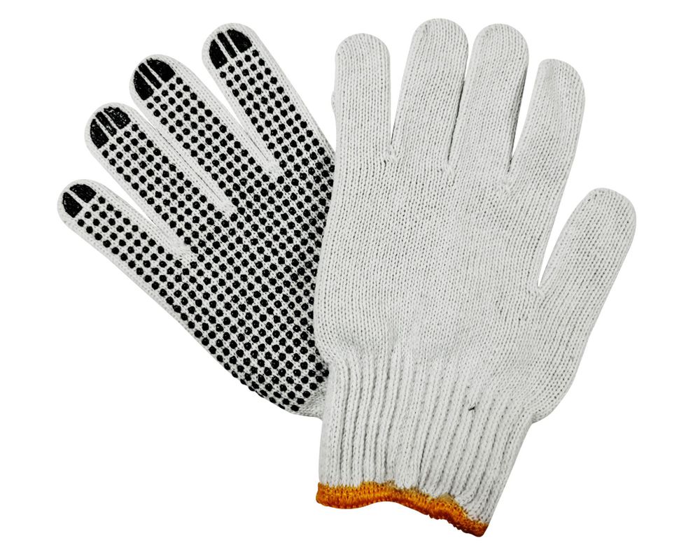 Guante hilo pigmentado 6 pares EPP-2