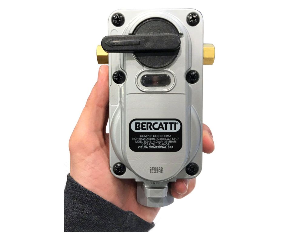 Regulador de gas 45 kg BG45 Bercatti-0