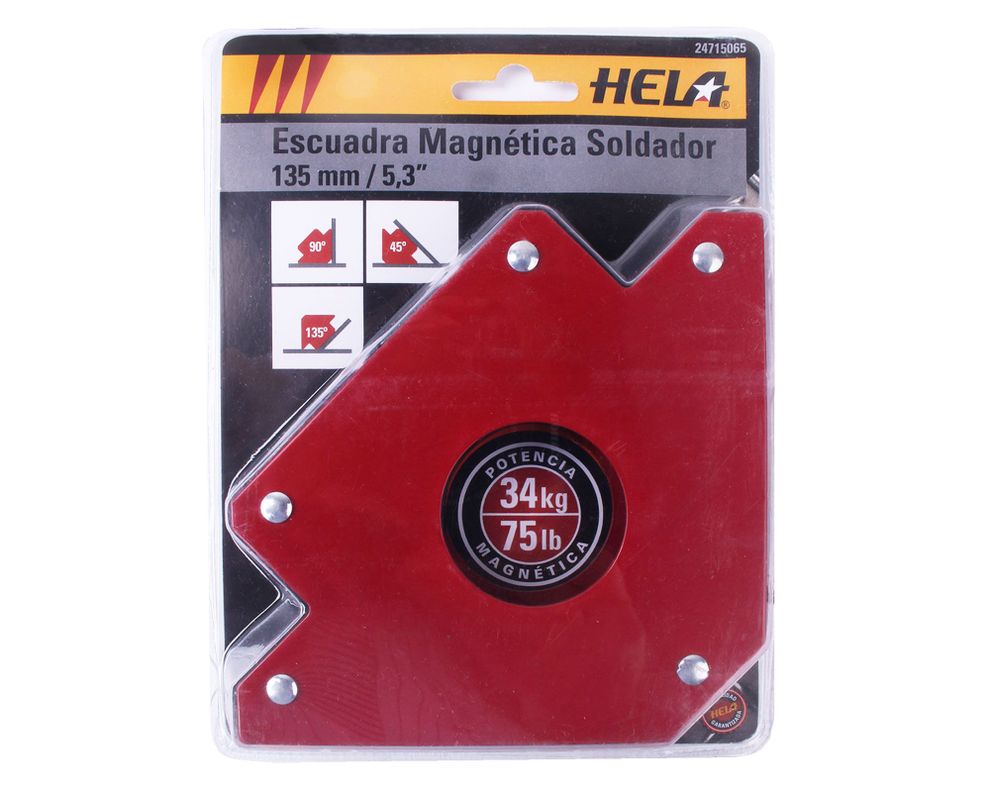 Escuadra magnética 135 mm soldador Hela.-3