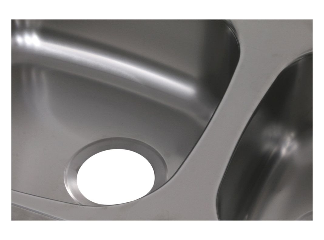 Lavaplatos empotrado derecha 1235.440 2C1E inox Teka-2