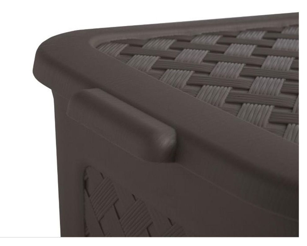 Caja organizadora 50 litros café Innovaplast-2