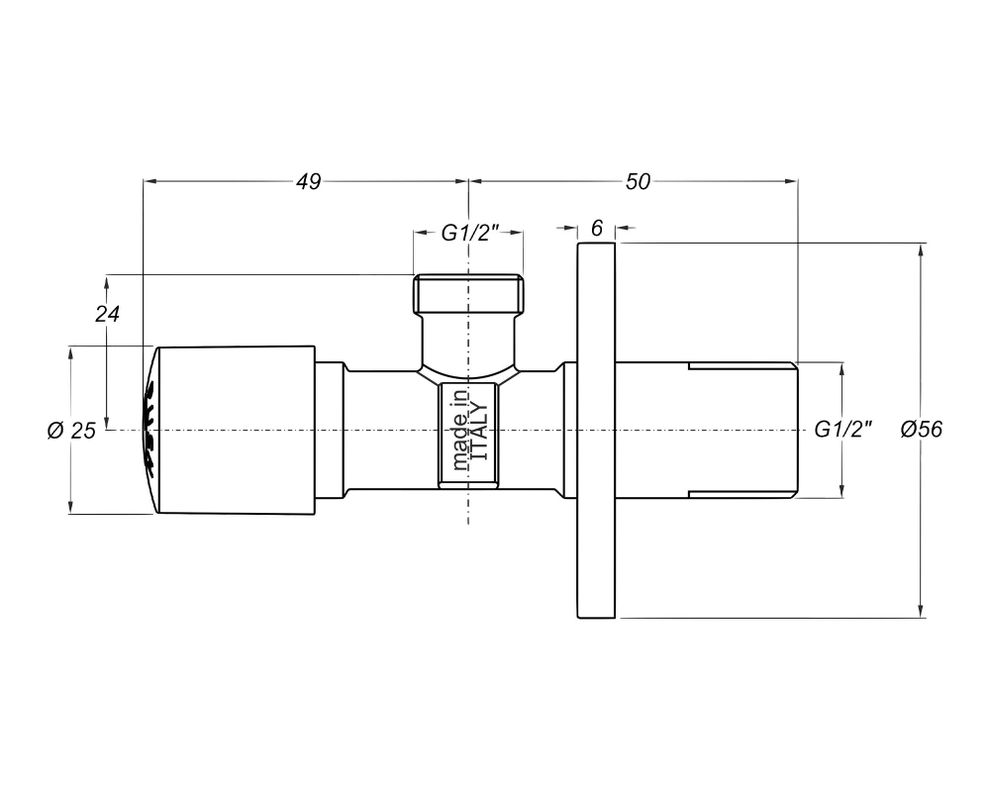 Llave angular 1/2'' push HE Bonomini-1