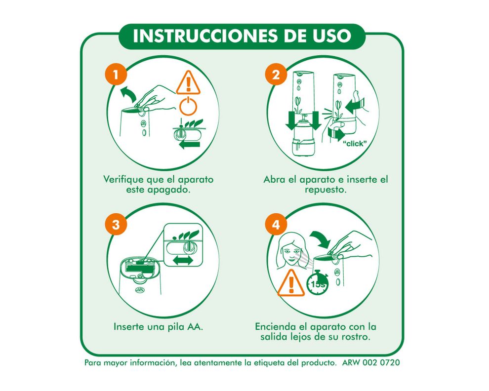 Aromatizador automático Freshmatic + 3 repuestos 250 ml Air Wick-3
