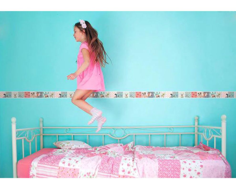 Cenefa adhesiva 5.5x46 cm Kids 6 unidades-1