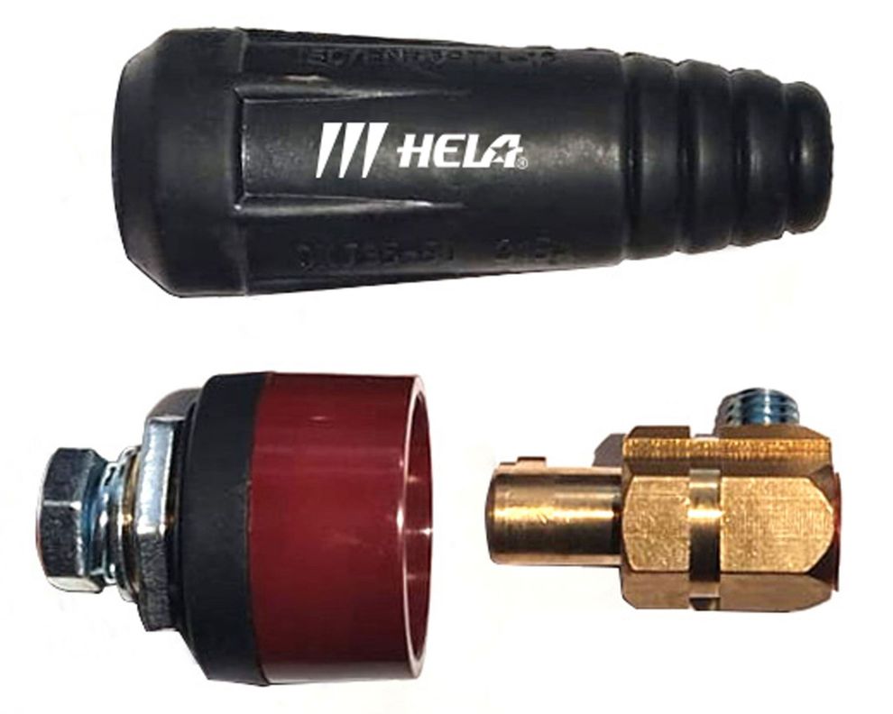 Conector soldadora/cables 35-50 mm Hela-0