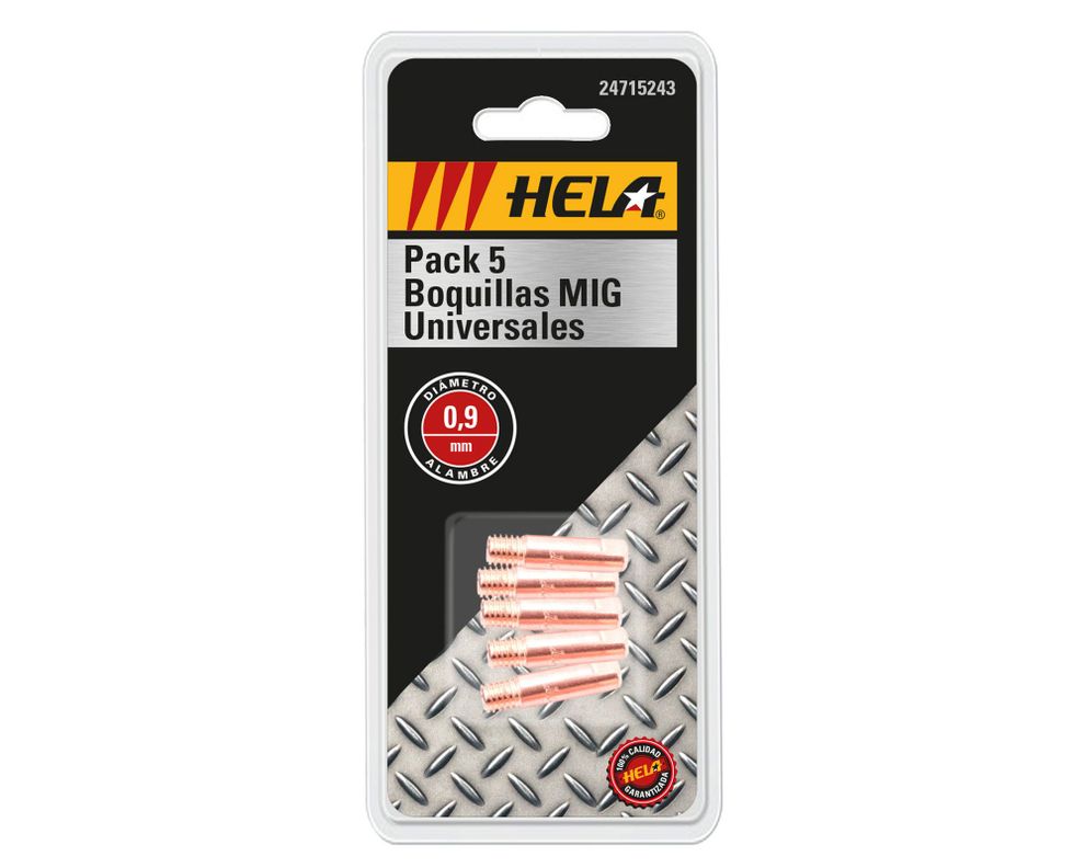 Boquillas 0.9 mm 5 unidades Hela-1