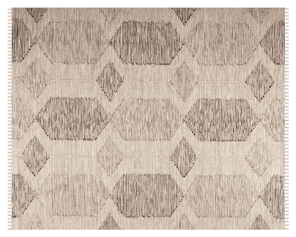 Alfombra 230x160 cm Handwoven Natural gris Dib