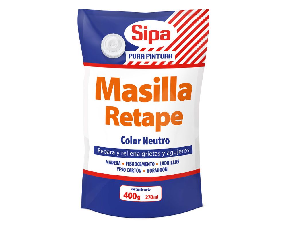 Masilla 400 gr Retape Neutro-0
