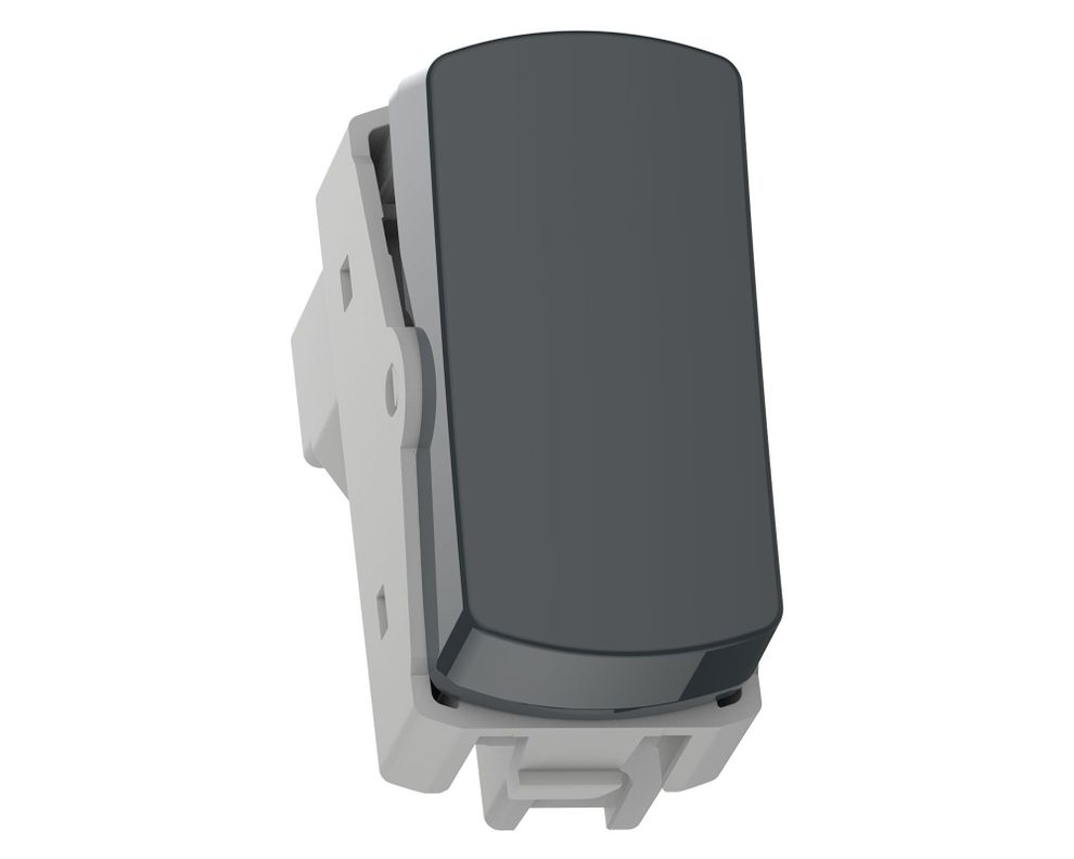 Interruptor 9/12 16A 220V Miluz grafito Schneider Electric-0