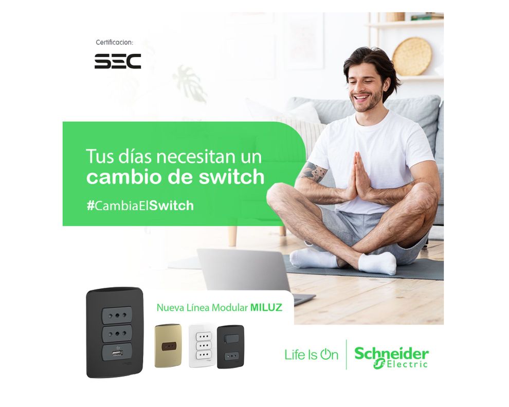Módulo toma corriente 10A Miluz grafito Schneider Electric-1