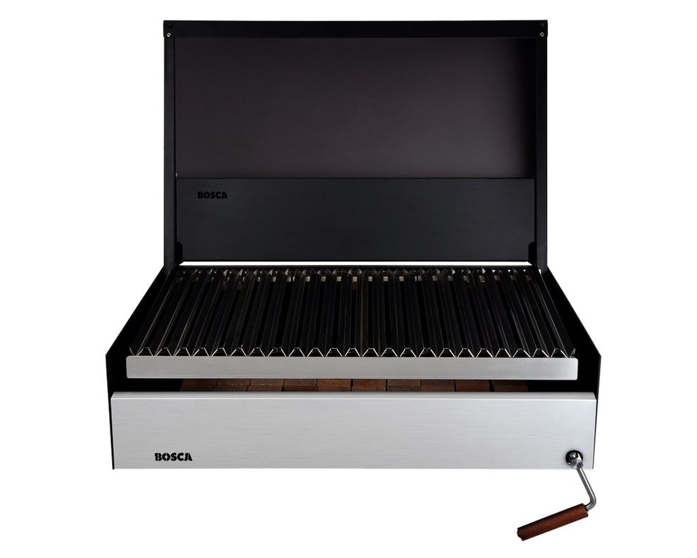 Parrilla a carbon Block Grill 750 negro/inox