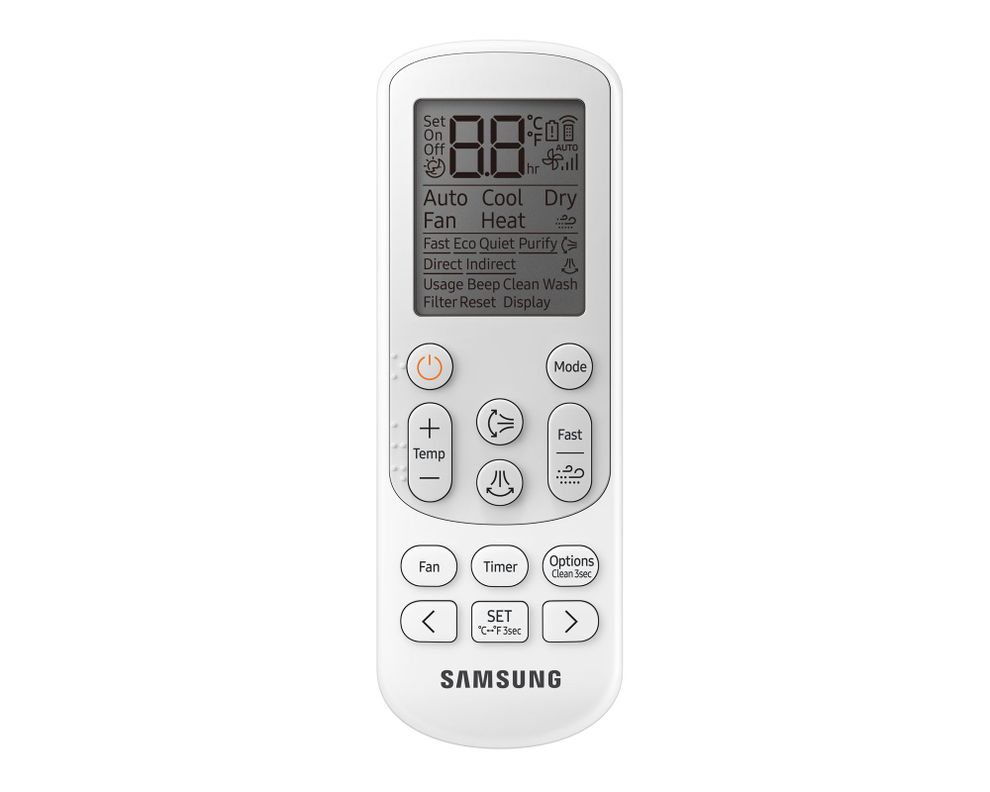 Aire Acondicionado Split Inverter 12000 BTU WIFI WINDFREE Samsung AR12BSEAMWK/ZS-5
