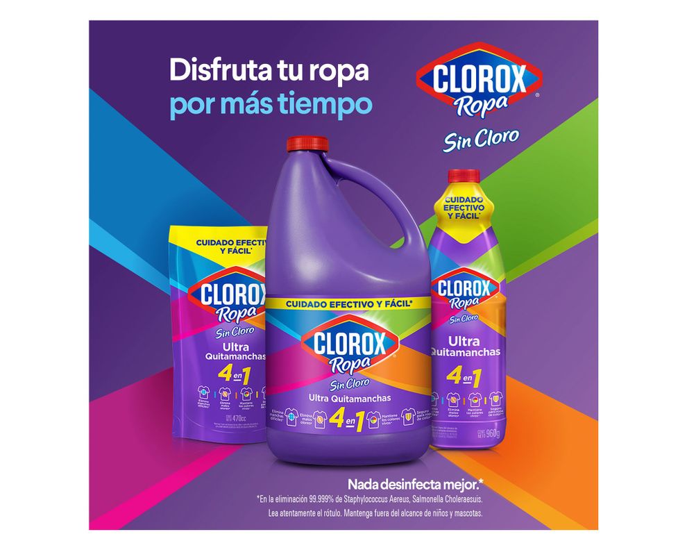 Clarificador 1800 ml colores vivos Cloro-4