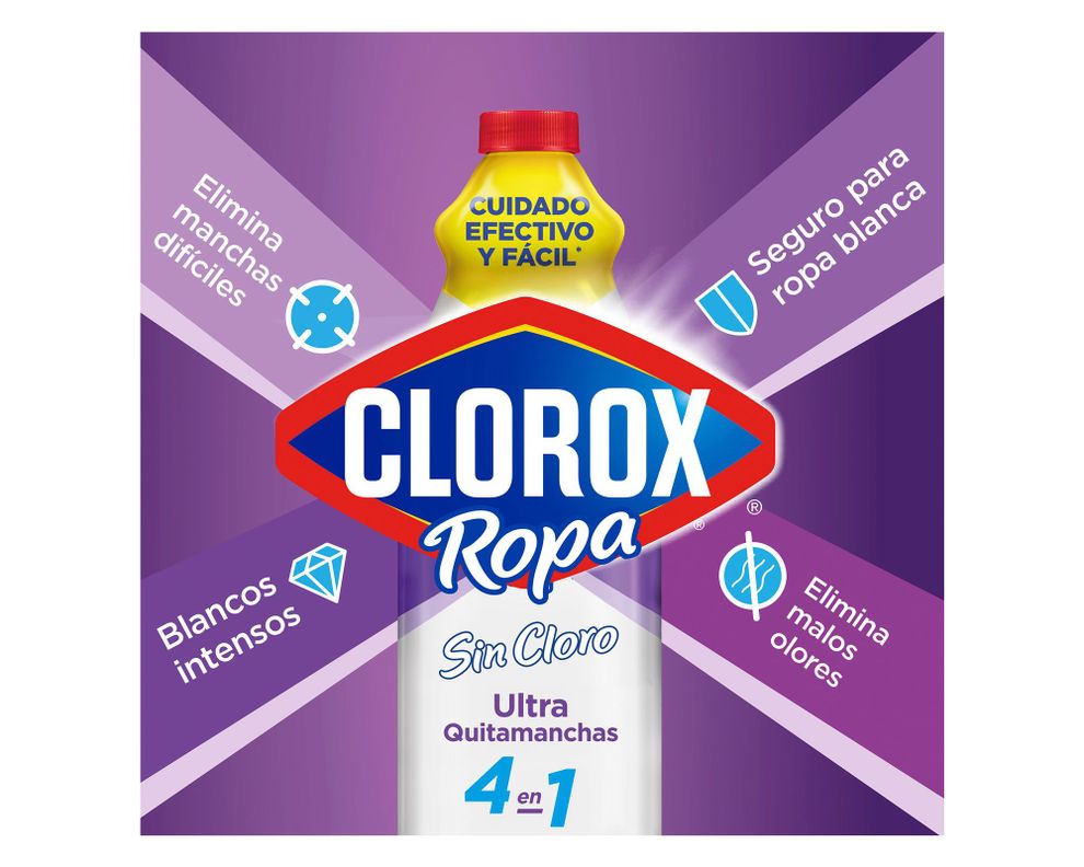 Clarificador 1800 ml Blanco supremo Cloro-5