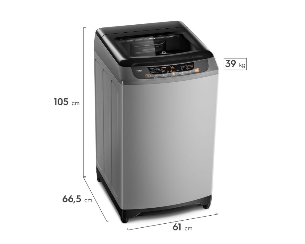 Lavadora carga superior 16  kg 16SZG Mademsa-4