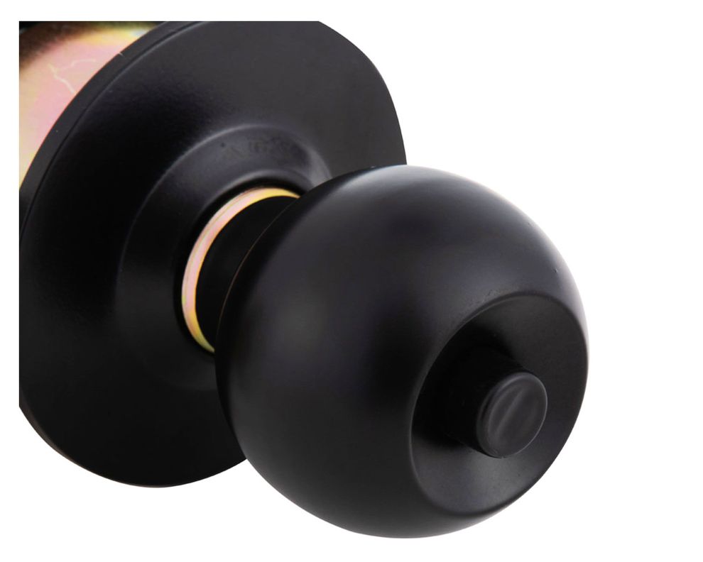 Cerradura cilíndrica 101 baño negro Oister-2