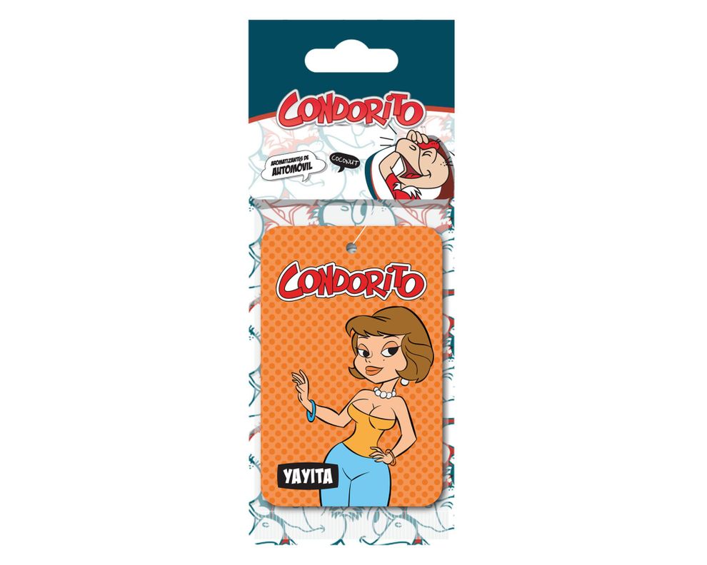Aromatizante para auto Coco Condorito-0