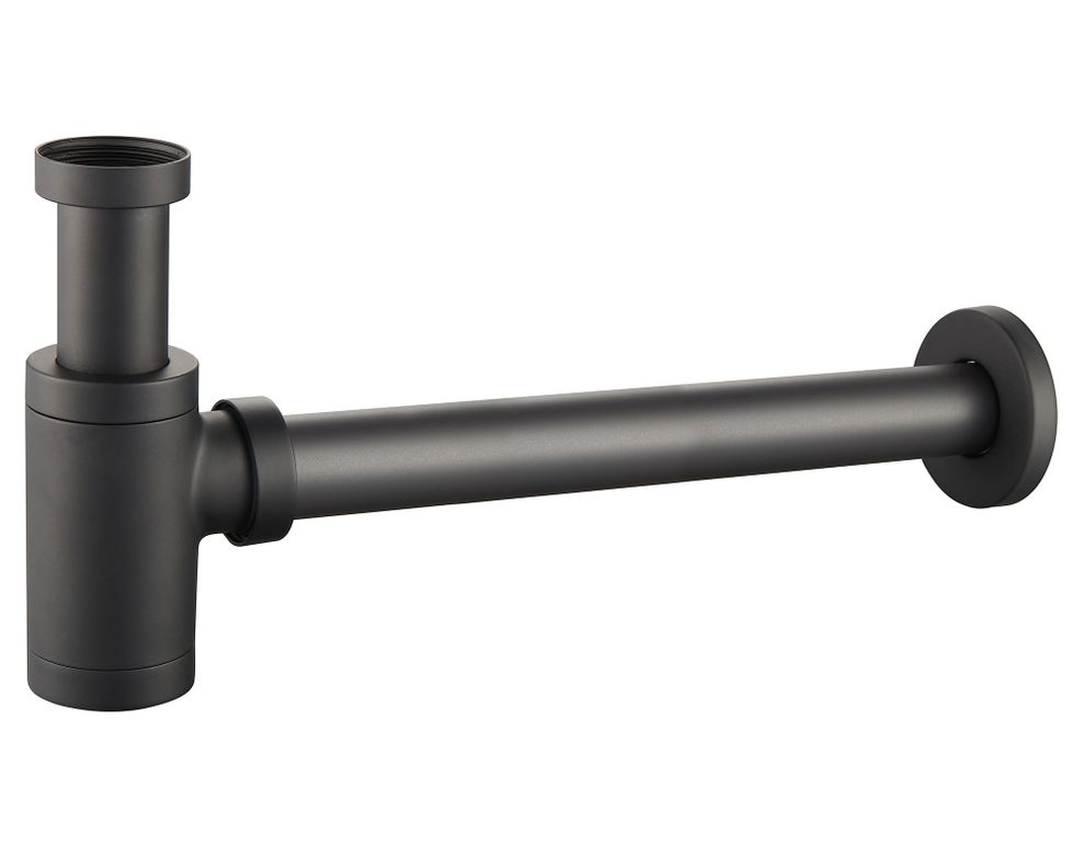 Sifón 1 1/4'' x 32 mm negro-0