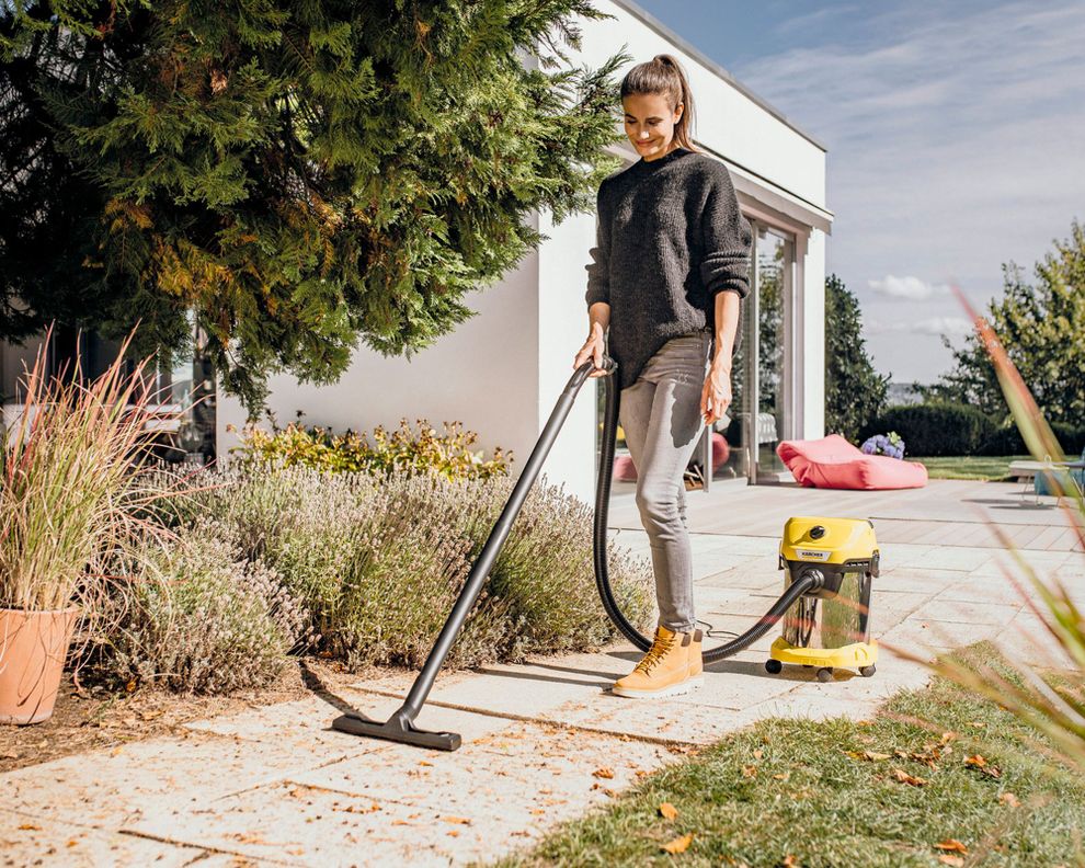 Aspiradora 1000W WD3 S amarillo Karcher-5