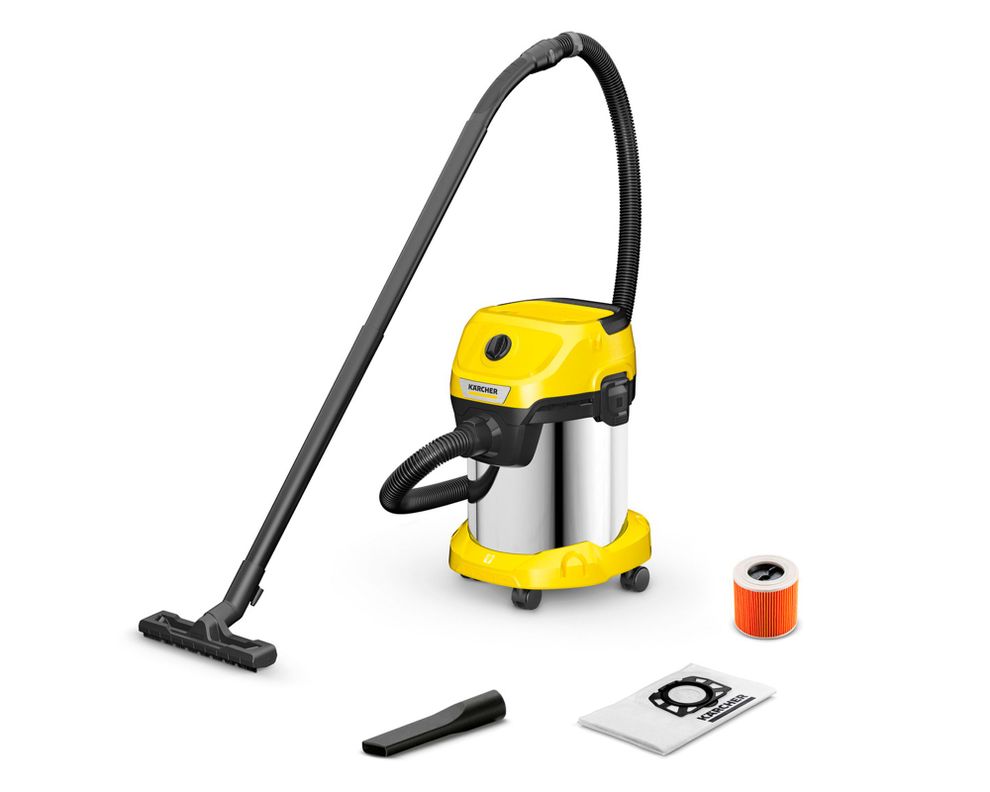 Aspiradora 1000W WD3 S amarillo Karcher-4