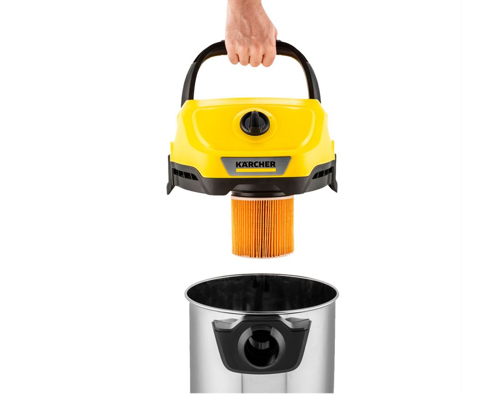 Aspiradora 1000W WD3 S amarillo Karcher-3