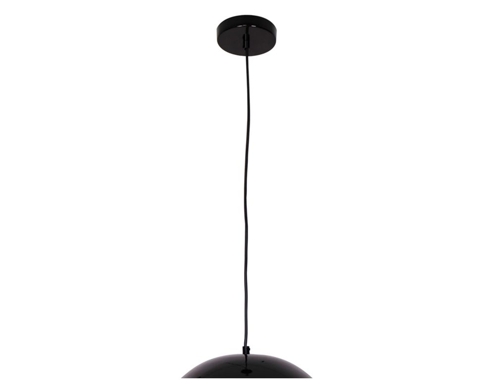 Lámpara colgar 1L E27 Liam negro-1