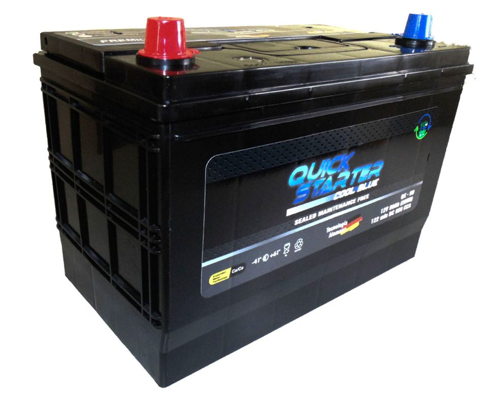 Batería 90AH 650CCA izquierdo Quick Start-0