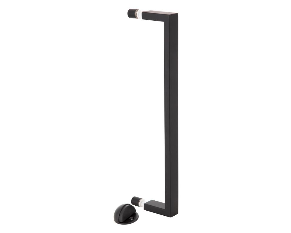 Manillón acero Milano 36 cm y Tope Medio negro-0