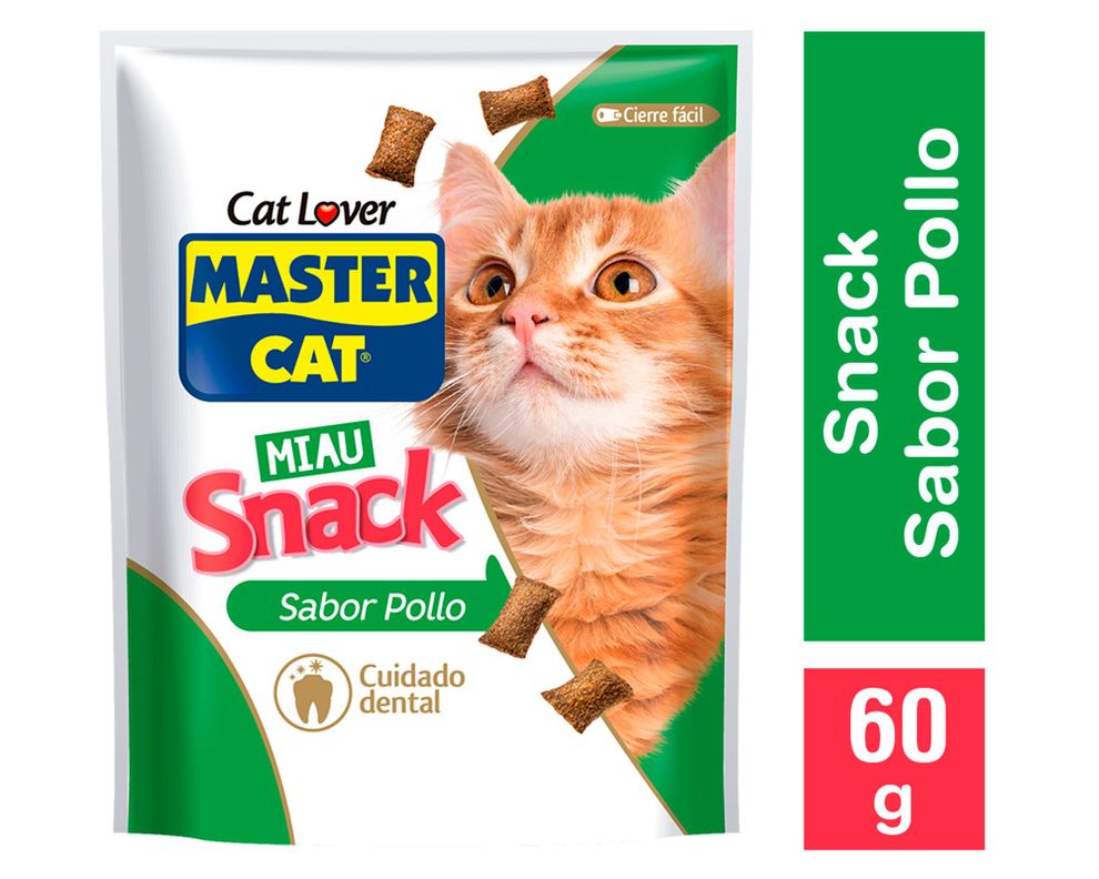 Snack para mascota bolsa 60 gr Mater Cat-0