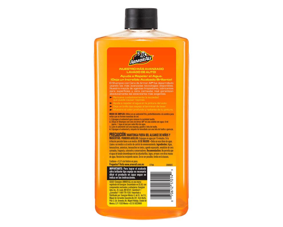 Shampoo con cera carnauba 473 ml-1