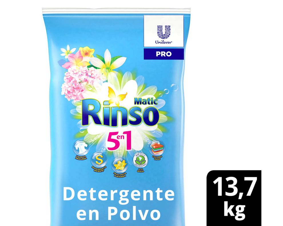 Detergente en polvo 5 en 1 13.7 kg Matic Pro azul-2